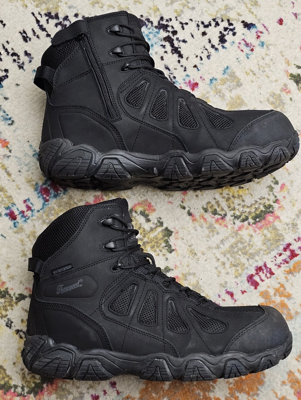 Thorogood Men's Size 12 Wide Boots Crosstrex 6" Composite Toe 804-6290 Lace Up